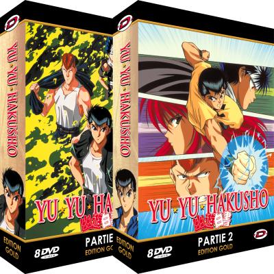 Yu Yu Hakusho - Intégrale - Edition Gold - 2 Coffrets (16 DVD + Livrets)