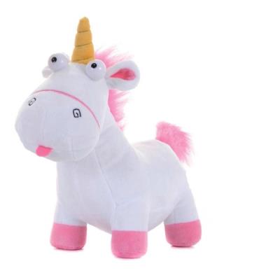 Peluche moi moche et méchant licorne 20 cm white house wh-9111