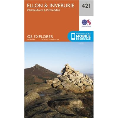 Os Explorer Map (421) Ellon And Inverurie (Map)