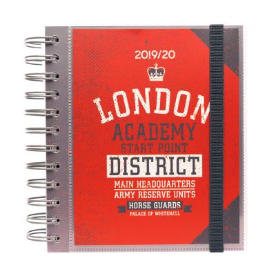 Agenda Scolaire Journalier 2019/2020 London M