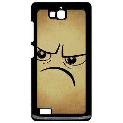 Coque huawei honor 3c et 3c 4g smiley mechant