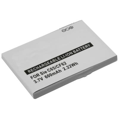 Batterie EBA-760 pour Siemens A58, AX75, C65, C72, C75, CF62, CF75, CT65, CT72, CT75, CV72, CV75, M2 (EX), M3, M65, M75, S65, SK65, SP65 - Accu Remplacement