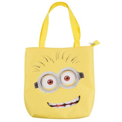 LES MINIONS Sac - Minions - T&ecirc;te de Minion en Tissu 