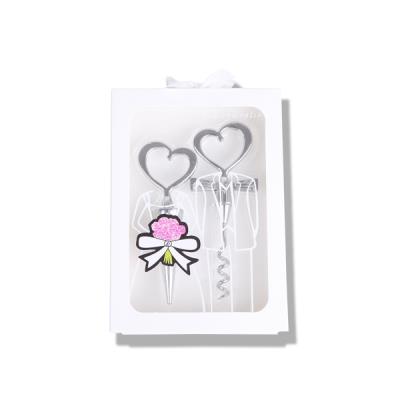 2 tire-bouchons coeur et bouchon coeur noir deco maison ustensile cuisine