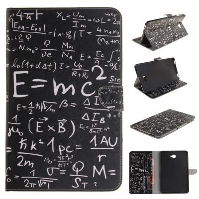 Etui en PU pour Samsung Tab A 10.1 (2016) T580 - Mass-energy Equation