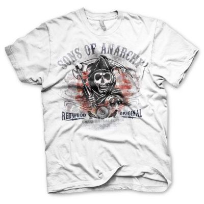 SONS OF ANARCHY - T-Shirt Distressed Flag (XXXL)