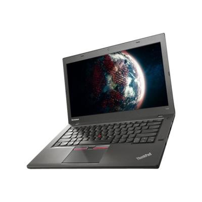 Lenovo Thinkpad T450 20Bv - Ultrabook - Intel Core i5 - 5200U / Jusqu'À 2.7 Ghz - Win 7 Pro 64 Bits (Comprend Licence Windows 8,1 Pro 64 Bits) - Hd Graphics 5500 - 4 Go Ram - 500 Go Lecteur Hybride - 14" 1600 X 900 (Hd+) - Ethernet, Fast Ethernet, Gigabi