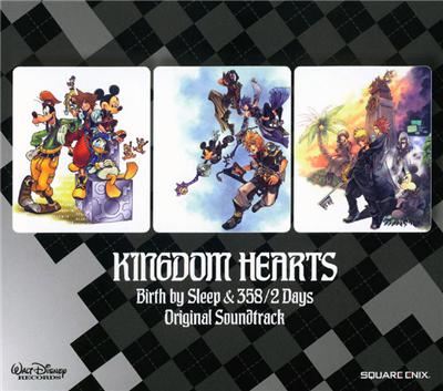Kingdom Hearts Birth by Sleep et 358/2 Days Original Soundtrack CD musique (3 CDs)