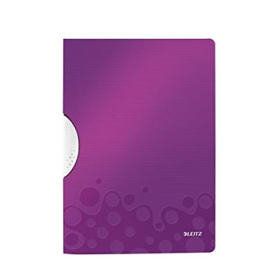 Leitz wow couleur clip dossier - violet 41850062