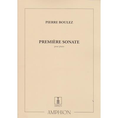 Partitions classique AMPHION BOULEZ - PREMIERE SONATE - PIANO Piano
