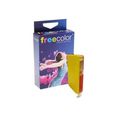 freecolor - geel - inktcartridge (alternative for: Canon CLI-521Y)