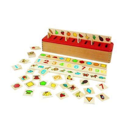 EduFun - Boite à formes et tri  - Système Montessori