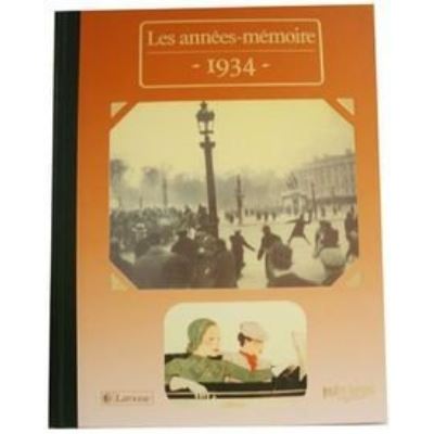 Annees Memoires 1934