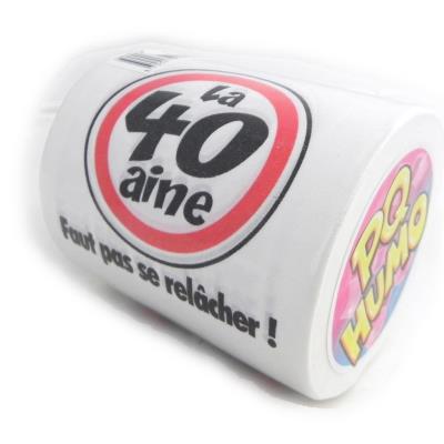 Rouleau WC '40 ans'