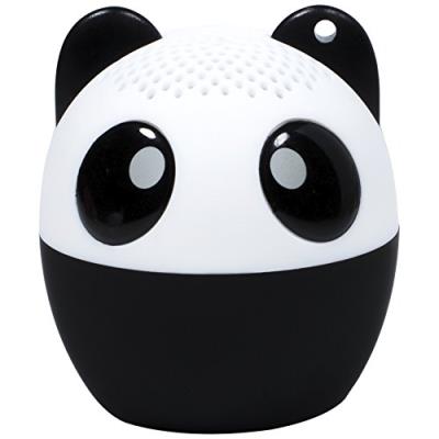 Thumbs Up PANSPK Haut-Parleur en Forme Panda pour Smartphone 2 W Blanc/Noir