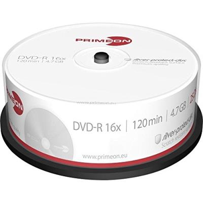 Primeondisque dvd+r2761203 25 pc(s) 4.7 go 120 min