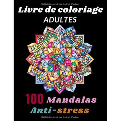 Mandalas Fleuris : Livre de coloriage adulte anti-stress - Color Passion -  Books On Demand - Grand format - Lo Païs DRAGUIGNAN