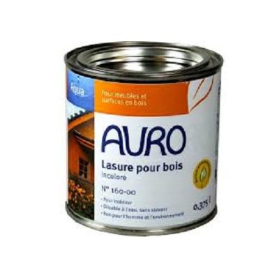 Lasure diluable a l'eau sans solvant (Aqua) n°160 AURO