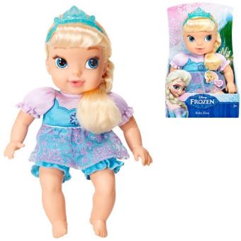 Disney La Reine Des Neiges Bebe Elsa Poupon 29 Cm Poupee Achat Prix Fnac