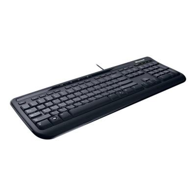 Microsoft Wired Desktop 600 for Business - toetsenbord en muis set - Engels Internationaal