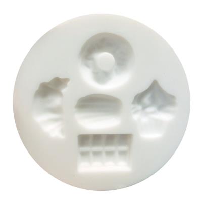 Loisirs Créatifs - Moule Silicone Diamètre 7cm - Gourmandises
