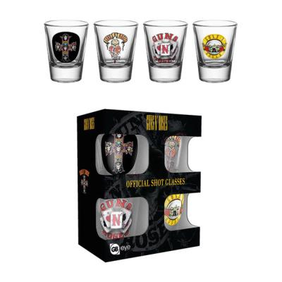 Verres à shot Guns And Roses Mix