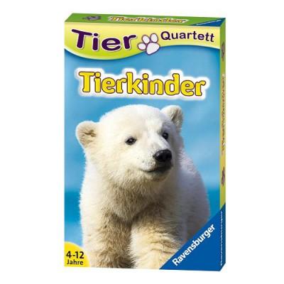 Ravensburger - Jeu en Allemand - Karten : Tierkinder