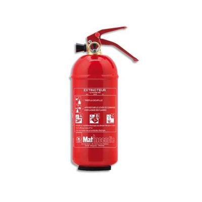 Extincteur à poudre ABC 1kg pression permanente rouge J420