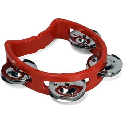 Tiger TAM7-RD Tambourin Miniature pour enfants - Rouge