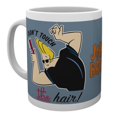 Tasse Johnny Bravo Ne touchez pas les cheveux