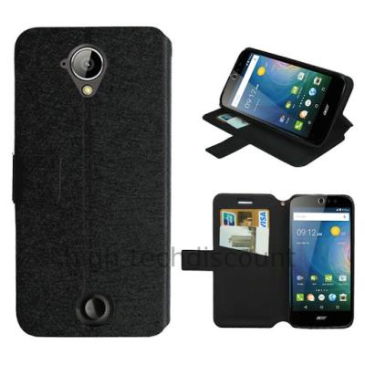 Housse etui coque pochette portefeuille pour Acer Liquid Z330 - NOIR