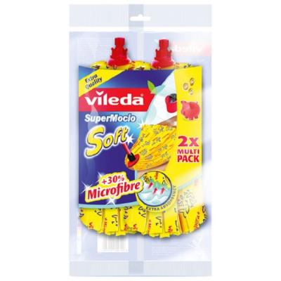 Vileda 11099 supermocio soft balai vapeur plastique multicolore 13 x 13 x 3 cm