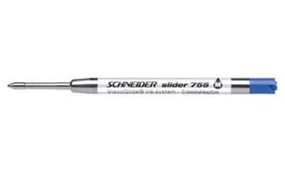 SCHNEIDER - Lot de 10 - Stylo bille-Mine Slider 755, M, bleu