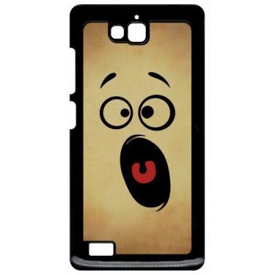 Coque huawei honor 3c et 3c 4g smiley peur horrifie