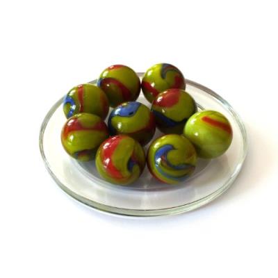 2 Billes Calot ALLOSAURE - Billes en verre de 25 mm