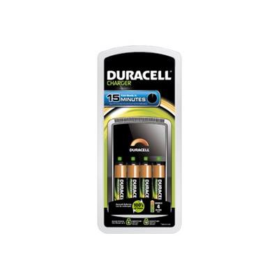 Duracell 15 Minute Charger CEF15 - batterijlader - AA-type - NiMH x 2