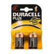 Pack de 2 piles Duracell C Plus LR14