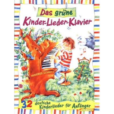 Partitions classique EDITION BREITKOPF SCHMITZ MANFRED - GRUNE KINDER-LIEDER-KLAVIER - PIANO Piano