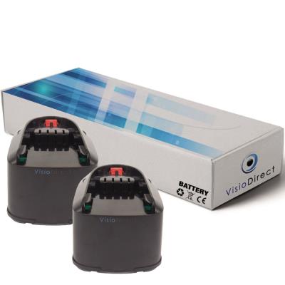 Lot de 2 batteries type 1 600 Z00 000 pour Bosch 3000mAh 18V - Visiodirect -