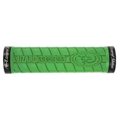 Lizard skins lock-on logo poignées vert