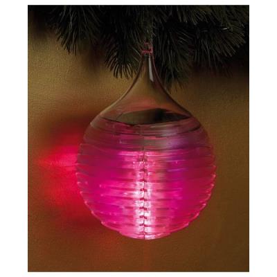 3 Boules de Noël à LED ''Cristal de Glace''