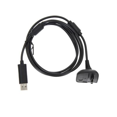 Câble USB chargeur pour manette Microsoft Xbox 360 - 1,5 mètre - Noir