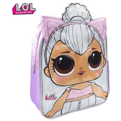 LOL Surprise Sac à dos Cartable vernis glitter 32x25