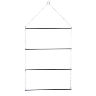 Pfiff 002301-70-1 présentoir échelle pour couvertures argent