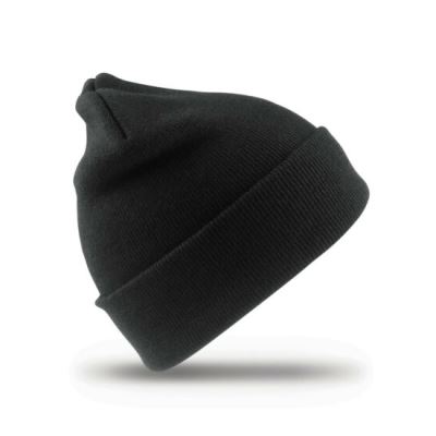 Chapeau pour hommes Bonnet De Ski En Laine Bonnet de snowboard en laine hiver chaud Noir
