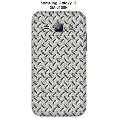 Coque Samsung Galaxy J1 - SM-J100H Métal couleur Glacier Gray