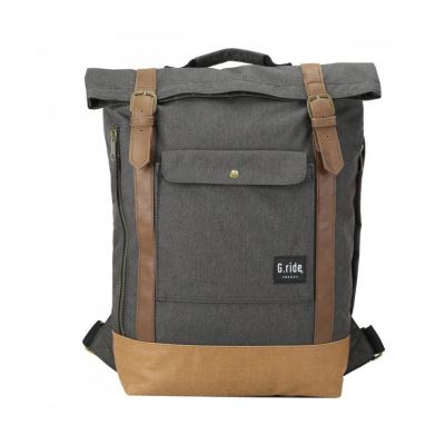 Sac A Dos Balthazar G.Ride Noir Et Camel