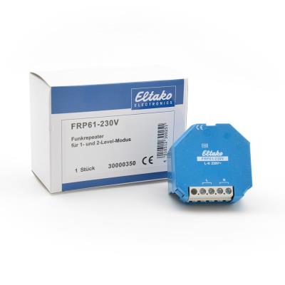 Eltako 30000350 FRP61-230V Wireless Repeater 30m Range Flush-mount