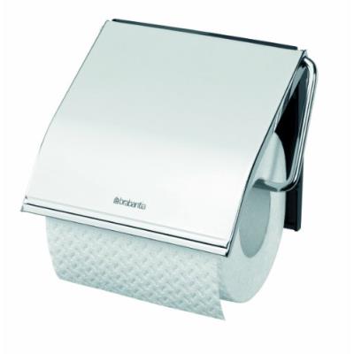 Brabantia 414589 porte-rouleau pour papier wc inox brillant