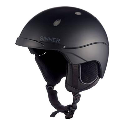 Sinner titane casque noir matte black l
